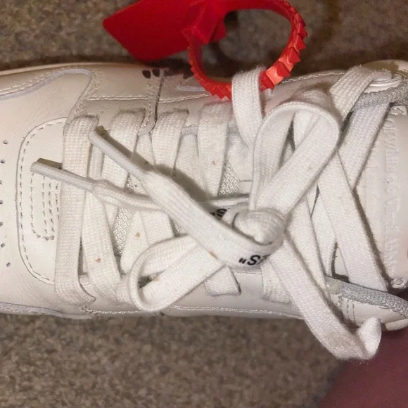 Off White “For Walking Out Of Office” White Black - Picture 7 of 10